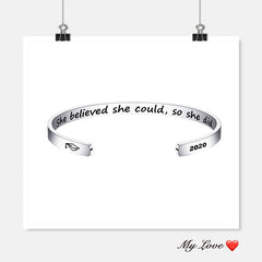 Graduation Gifts for Her Him 2022 Inspirational Graduation Bracelets