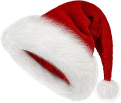 Christmas Hat Xmas Hat Holiday for Adults Unisex Santa Hat For Party Supplies