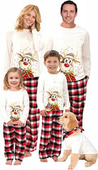 Family Matching Pajamas Christmas Holiday Nightwear Sleepwear Sets