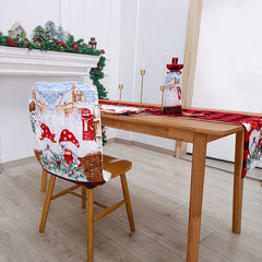 Christmas tree skirt Christmas apron Christmas socks tablecloth set home decorations