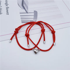 2pcs Magnetic Couple Bracelets for Women Men Attraction Matching Bracelet Lover