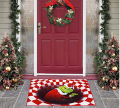 Illusion Doormat Christmas Non-Slip Visual Door Mat