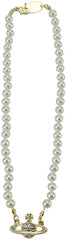 Pearl Collar Pendant a Necklace Jewelry Ladies' Wedding Pearl Bead Chain Crystal Choker