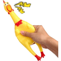 Rubber Chicken /Squeeze Chicken, Prank Novelty Toy