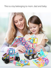 Tiles Toys for 3 4 5 6 7 8+ Year Old Boys Girls Upgrade Magnetic Blocks Building Set for Toddlers STEM Creativity/Educational Toys for Kids Age 3-6 Christmas Birthday Gifts