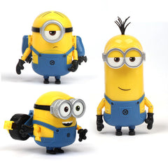 Official puzzle minions toys deformed car aircraft children's doll minions