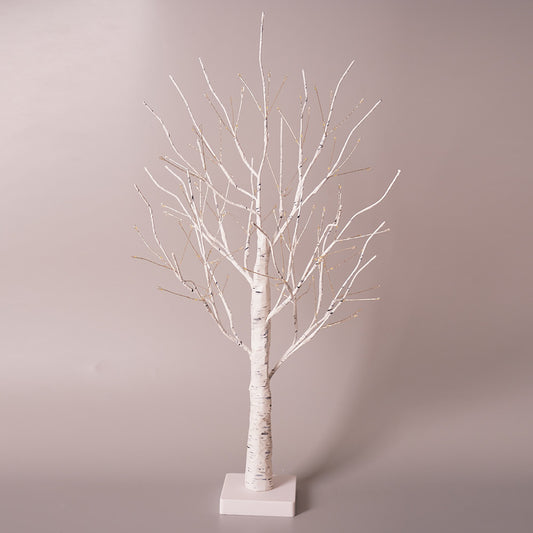 24LT Birch Tree Battery/USB Powered With Warm White 144 LED for Home Decoration, Wedding