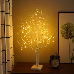 24LT Birch Tree Battery/USB Powered With Warm White 144 LED for Home Decoration, Wedding