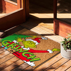 Christmas Doormat Christmas Decorations for Indoor Outdoor Home Christmas Party Essentials Decorations (23.6 x 15.7 Inches)