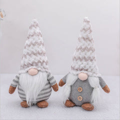 2pcs Christmas Elf Decoration Ornaments Gnome doll ornaments Swedish Gnomes