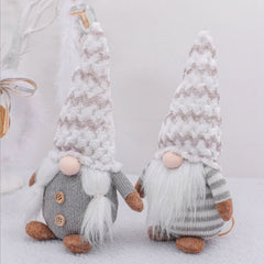 2pcs Christmas Elf Decoration Ornaments Gnome doll ornaments Swedish Gnomes