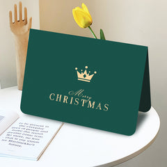 40pcs Vintage Christmas Card Christmas Gift Card Green Card