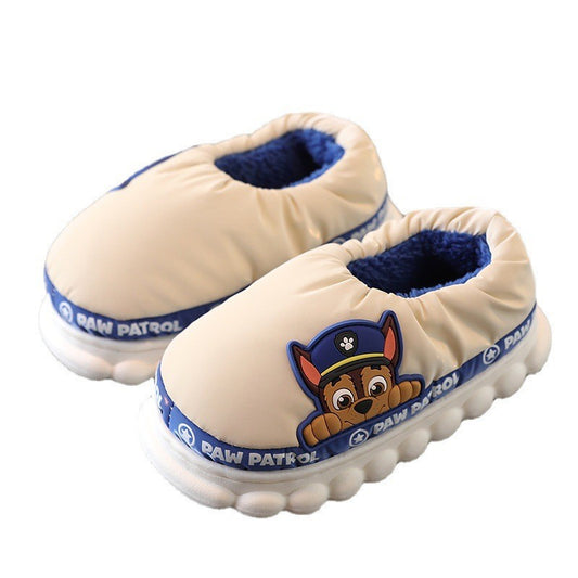 Paw Patrol Kids cotton slippers kids' autumn winter waterproof cotton shoes