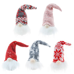 5pcs Swedish gnome Chirstmas Plush Toy Scandinavian Style Decor Christmas tree decoration