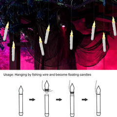 Decorations LED Candles with Remote Control Christmas Halloween Party Decoration