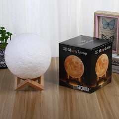 Moon Lamp Moon Light uses Dimmable and Touch Control Design Romantic Funny Birthday Gifts Rustic Home Decor Rechargeable Night Light