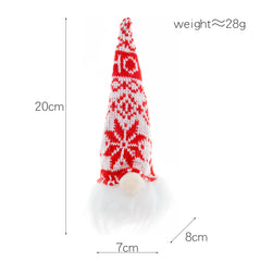 5pcs Swedish gnome Chirstmas Plush Toy Scandinavian Style Decor Christmas tree decoration