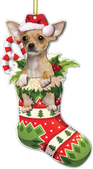 Birthday Gift for Dog Lovers  Dog Christmas Ornament  Xmas Decor Tree Hanging  2022 Christmas Ornament   Cute Dog Christmas Tree Sock Hanging Decoration