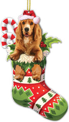 Birthday Gift for Dog Lovers  Dog Christmas Ornament  Xmas Decor Tree Hanging  2022 Christmas Ornament   Cute Dog Christmas Tree Sock Hanging Decoration