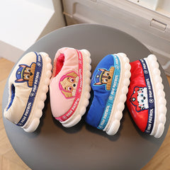 Paw Patrol Kids cotton slippers kids' autumn winter waterproof cotton shoes