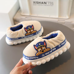 Paw Patrol Kids cotton slippers kids' autumn winter waterproof cotton shoes