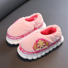 Paw Patrol Kids cotton slippers kids' autumn winter waterproof cotton shoes