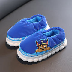 Paw Patrol Kids cotton slippers kids' autumn winter waterproof cotton shoes