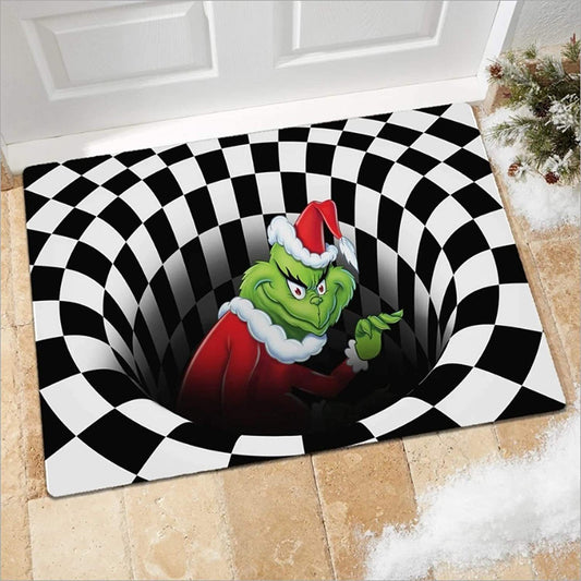 Illusion Doormat Christmas Non-Slip Visual Door Mat