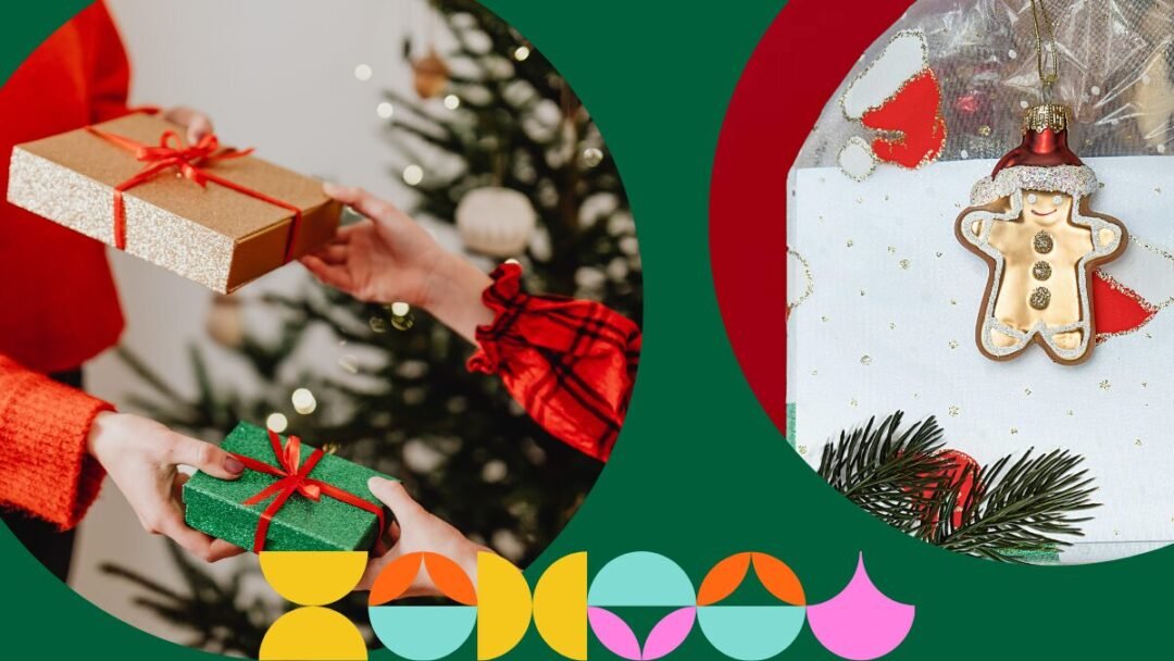 Christmas decorations and festive holiday ornaments