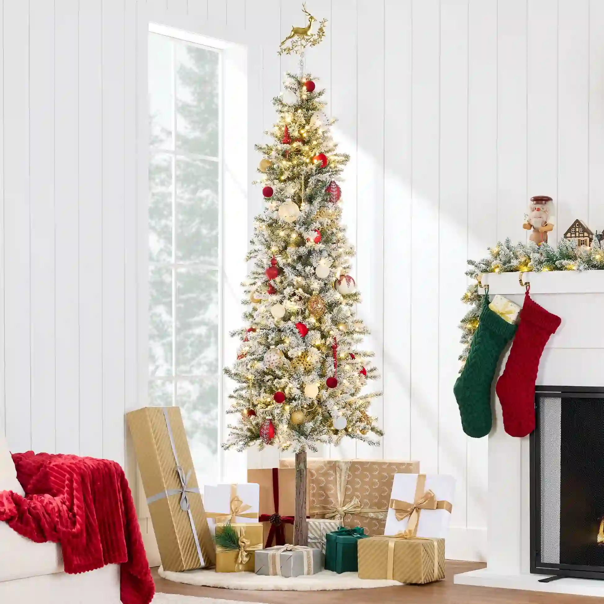 Slim Christmas tree