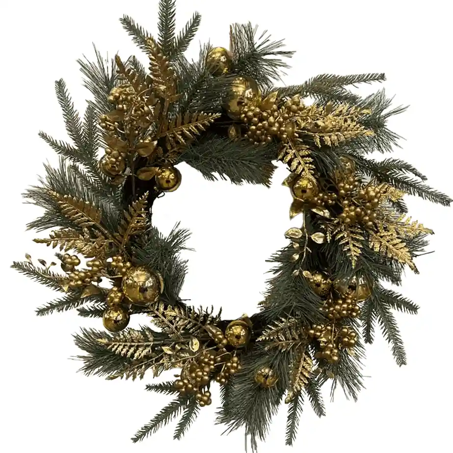 David Christmas Wreath festive holiday decoration