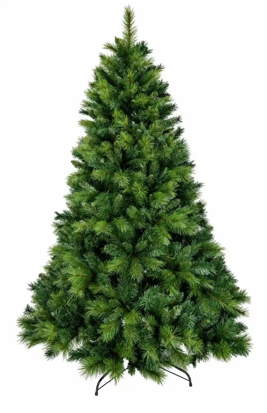 7 Foot Noble Fir Artificial Christmas Tree with classic evergreen-inspired branches